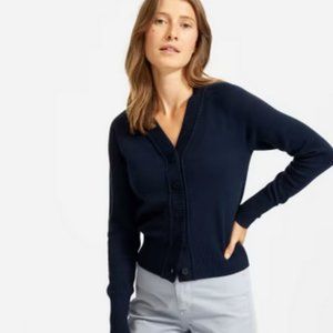 Everlane ReCashmere Varsity Cardigan